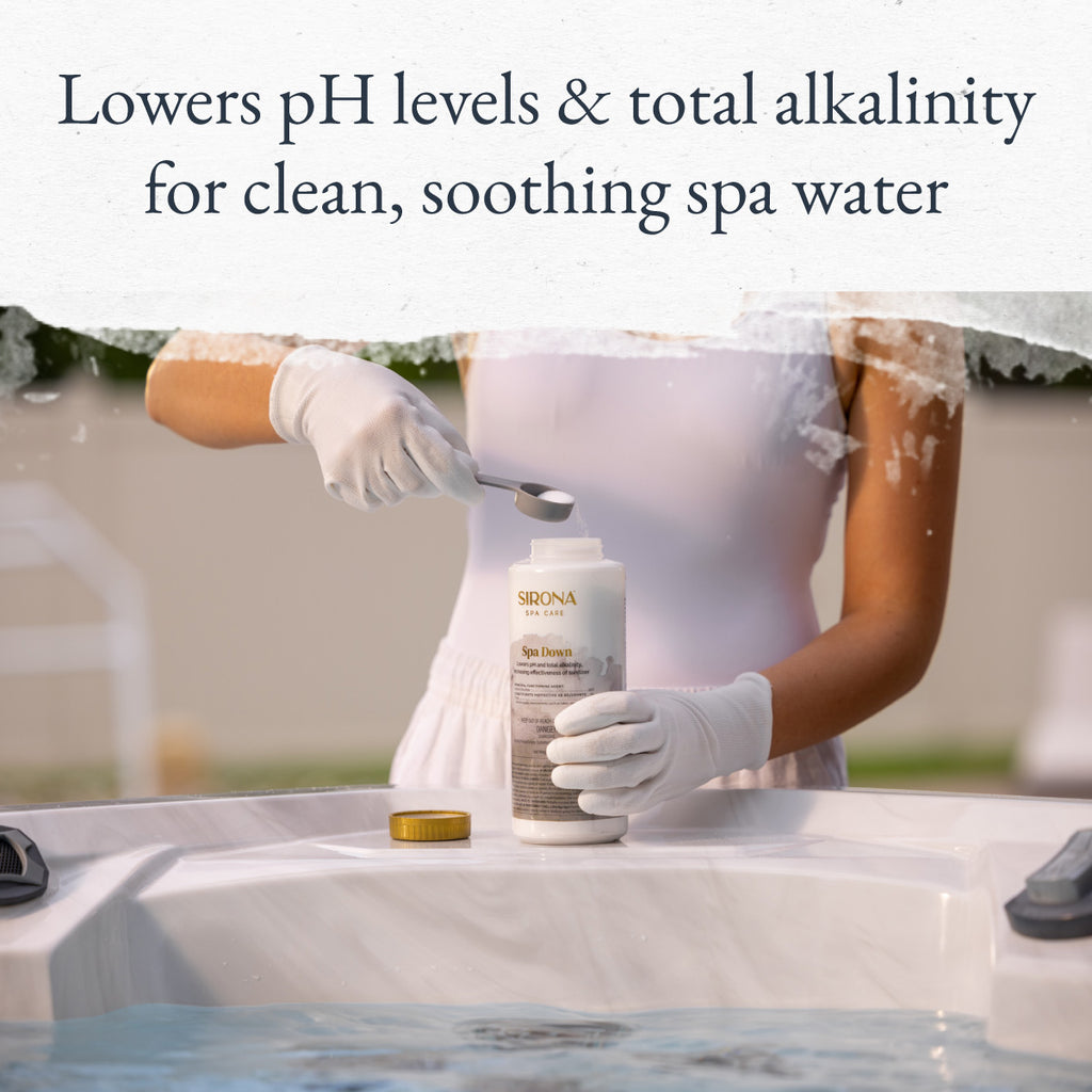 Sirona™ Spa Down: Spa Alkalinity Decreaser