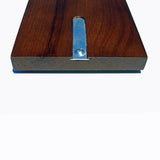 Classic Cribbage Set - Stained Oak Wood Continuous 3 Track Board w/Pegs
